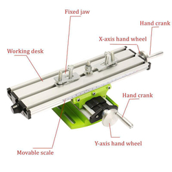 Máquina de fresagem multifuncional de precisão em miniatura Bench Drill Vise Fixture Mesa de trabalho ajustável X eixo Y Coordenada de ajuste é boa?