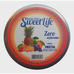 Bala Mista Diet Zero Açucar Vegana Lata De 32g Sweet Life é boa?
