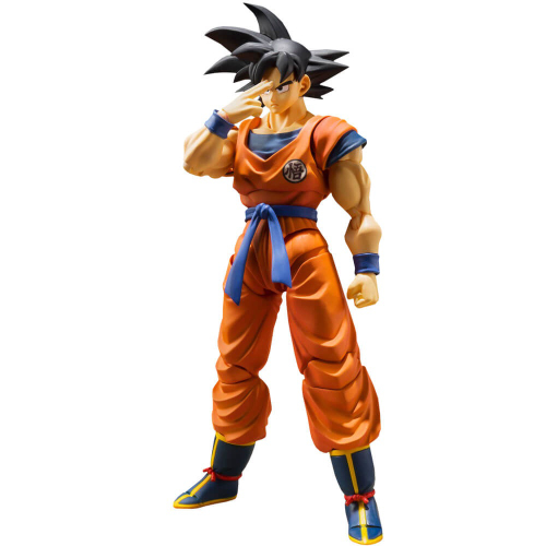 Boneco Son Goku (A Saiyan Raised On Earth): Dragon Ball Z - S.H