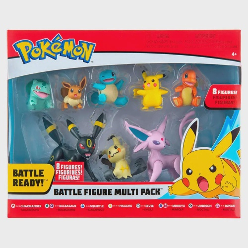 Machop Pack Figuras De Batalha Pokémon - Sunny 002778 - Noy Brinquedos