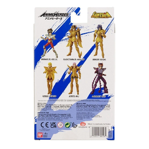 Boneco Ikki De Fênix Cavaleiros Do Zodíaco Saint Seiya Anime Heroes Bandai  no Shoptime