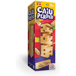 Jogo Caiu Perdeu Com 54 Peças 7460 Pais e Filhos é boa?
