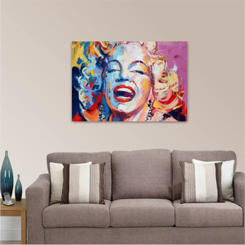 Quadro Marilyn Monroe Retro Colorido Em Promocao Ofertas Na Americanas