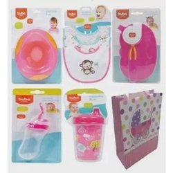 Kit Presente Bebê 05 Peças Rosa/Azul Pratinho Ventosa Copinho Colher Dosadora Kit Refeição Com Colher Kit 3 Babadores - Buba Menor preço em Kit Presente Bebê 05 Peças Rosa/Azul Pratinho Ventosa Copinho Colher Dosadora Kit Refeição Com Colher Kit 3 Babadores - Buba