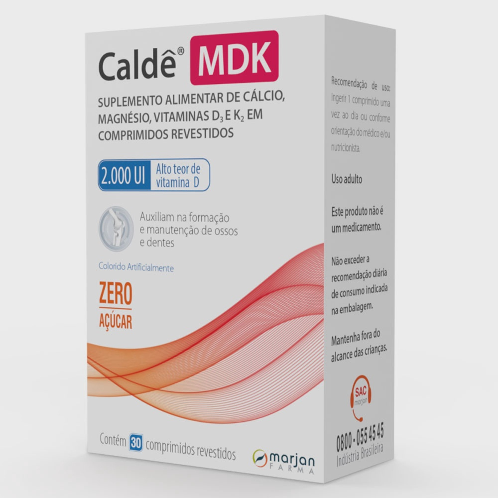 Caldê mdk 2000UI c/30 Comprimidos