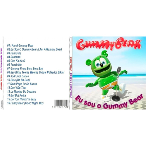 Cd Gummy Bear - Eu Sou O Gummy Bear ***