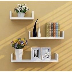 Kit 3 Nicho Prateleira U 30/35/40 Branco Mdf Decorativo é boa?