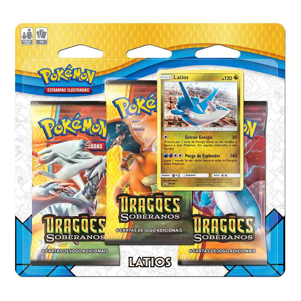 Box Pokémon Lendas de Unova Dragões Soberanos em Promoção na Americanas