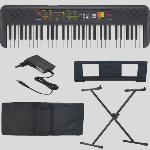 Kit Teclado Musical Yamaha Psr Series Estudante 61 Teclas