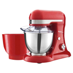Batedeira Philco Planetária Vermelha Turbo Inox Double Bowl 600w 127v - Pbp600v