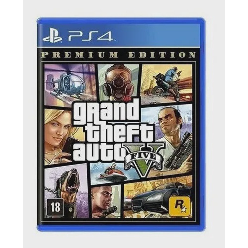 Gta 5 Premium Edition Ps4 Mídia Física Lacrado Original Novo em