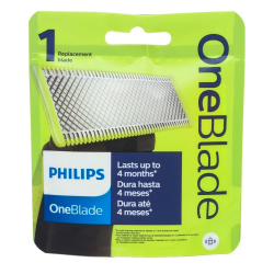 Lâmina OneBlade Rosto e Corpo Philips QP210/51 Menor preço em Lâmina OneBlade Rosto e Corpo Philips QP210/51