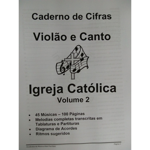 Livro canto cifras