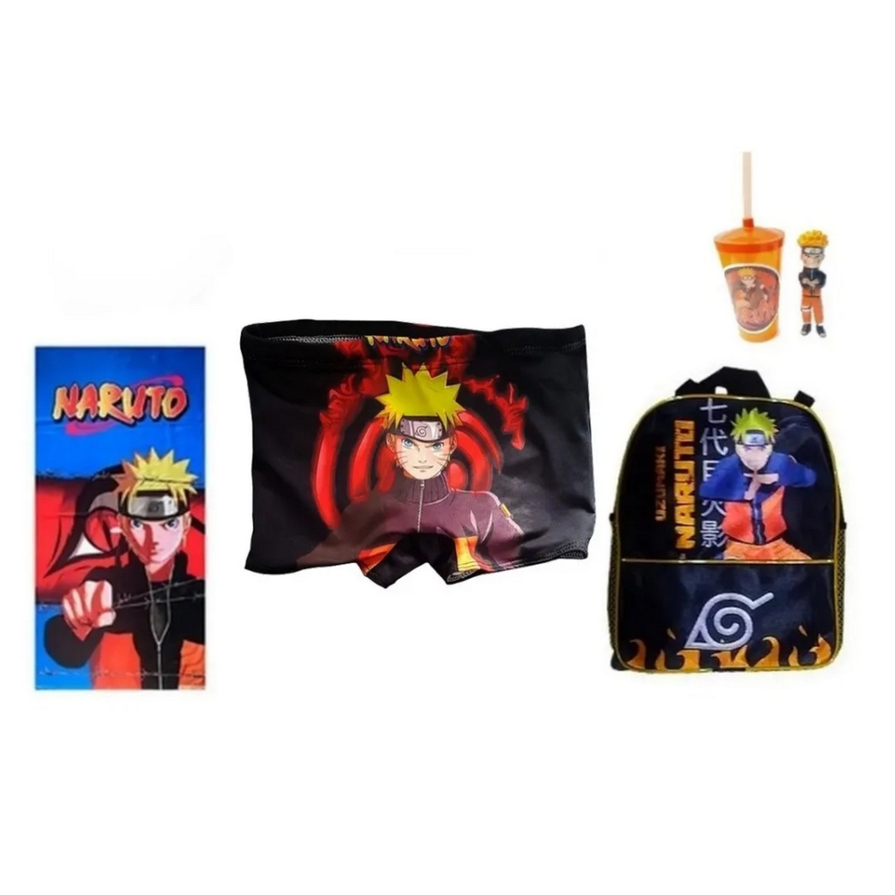 SUNGA INFANTIL PERSONAGEM NARUTO - Pequeno ceu - Loja de roupa