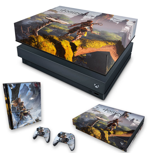 Adesivo Compatível Xbox One Slim X Controle Skin - Horizon Zero