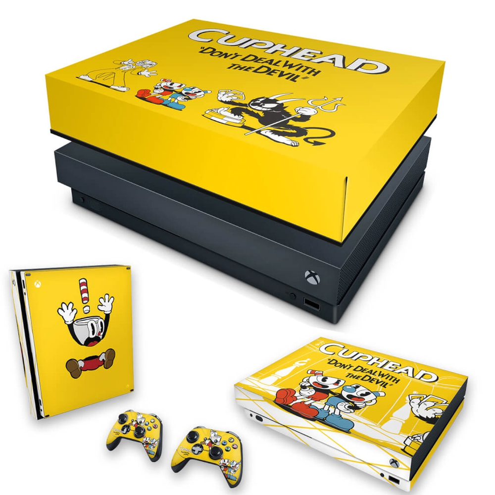 Capa PS5 Anti Poeira e Case Controle - Cuphead em Promoção na