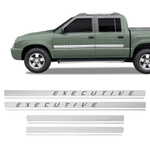 Kit Faixa Blazer Dlx Executive 1999 4.3 V6 Adesivo Dourado