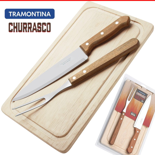 Kit Espeto Para Churrasco Tramontina 6 Peças - TELHA MIX