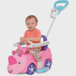 Carrinho de Passeio Infantil Rino Baby Car Menina Mercotoys