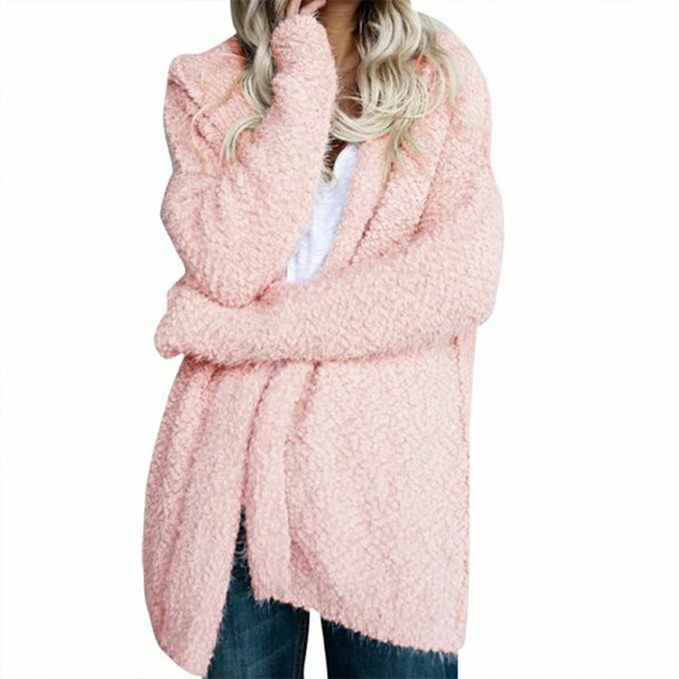 fluffy knit moletom com capuz