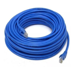 Cabo de Rede e Internet 20 Metros - Azul - Montado com Terminais RJ45 pronto para uso é boa?