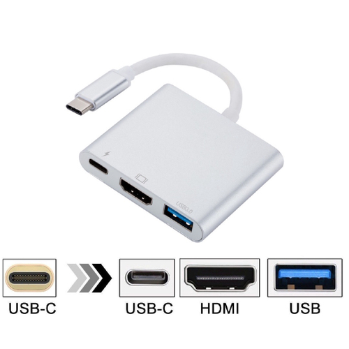 Adaptador hdmi a usb tipo hotsell c