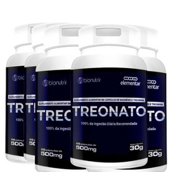 Menor preço em Magnésio treonato,300 cps, Bionutrir (Combo 5 x 60 cps)