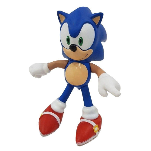 Boneco Sonic Classic Azul Personagem Action Figure Articulado