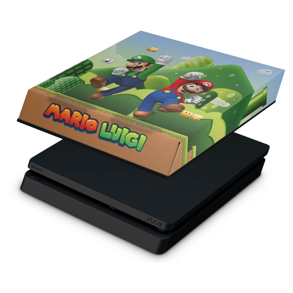 Capa Compatível PS4 Fat Anti Poeira - Super Mario Bros - Pop Arte