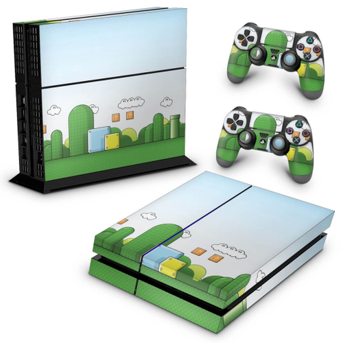 Skin para PS4 Fat Super Mario 3D - Império da Impressão