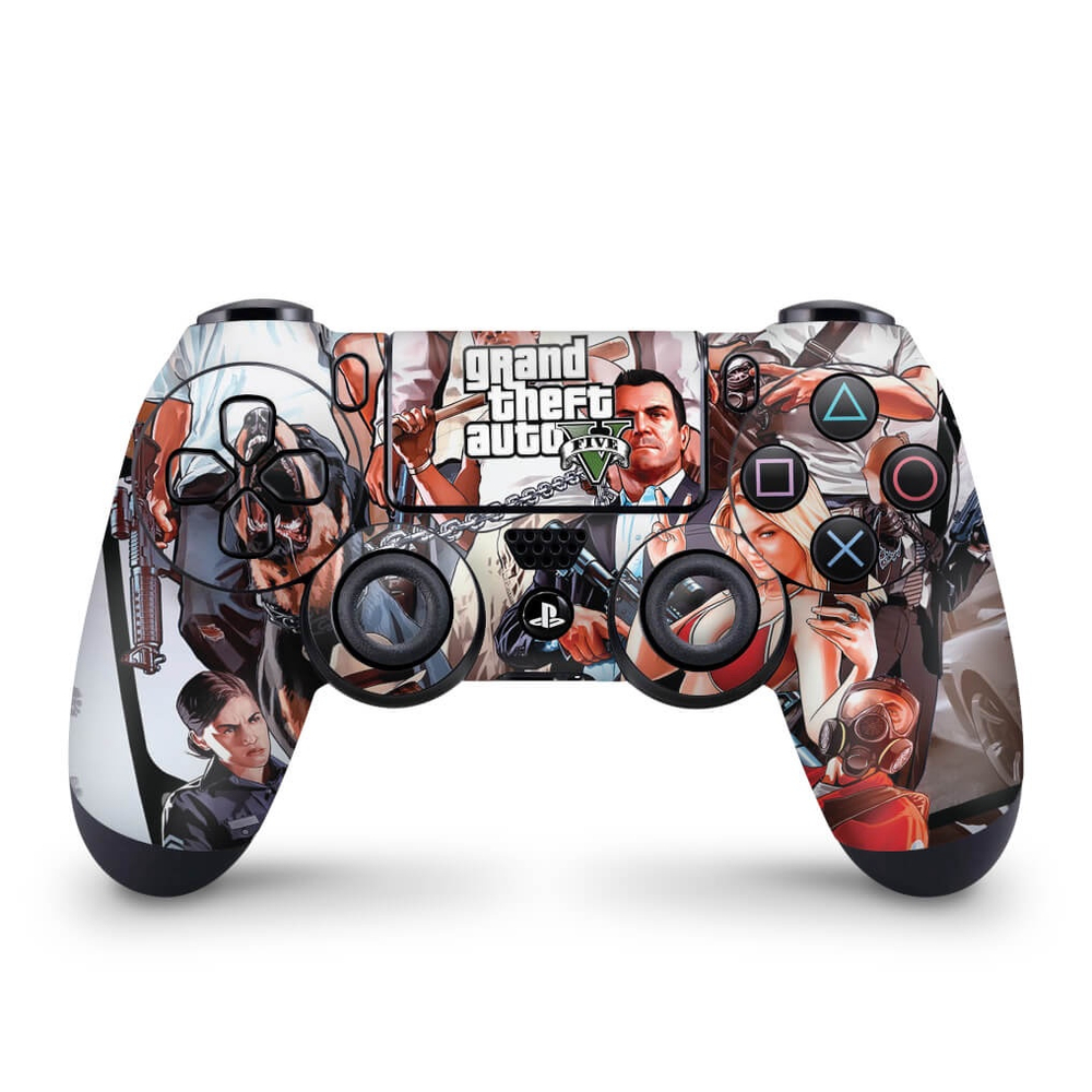 Skin Adesivo PS3 Slim - Gta V em Promoção na Americanas