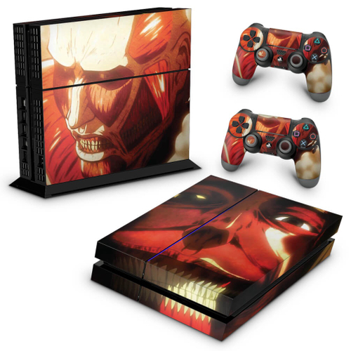 Capa PS4 Controle Case - Attack On