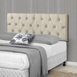 Cabeceira Para Cama Casal Estofada Box Paris 1.40m é boa?