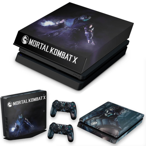 Capa Case e Skin Adesivo Xbox One Slim X Controle - Mortal Kombat X -  Subzero no Shoptime