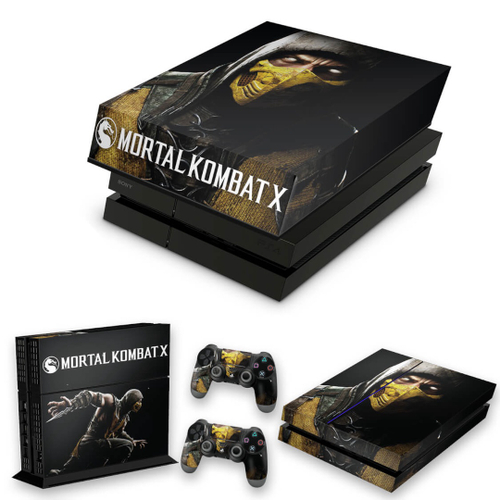 Capa Case e Skin Adesivo Xbox One Slim X Controle - Mortal Kombat X em  Promoção na Americanas