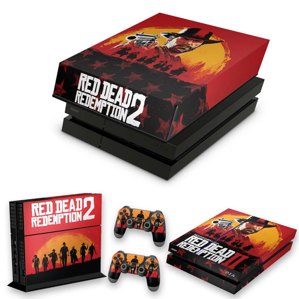 Capa PS5 Controle Case - Red Dead Redemption 2 - Pop Arte Skins