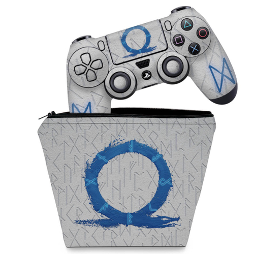 Adesivo Compatível PS5 Controle Playstation 5 Skin - God Of War