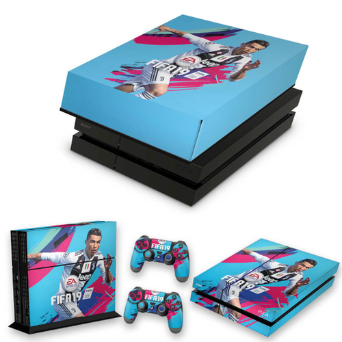 Skin Real Madrid Adesivo Playstation 4 FAT PS4 Futebol