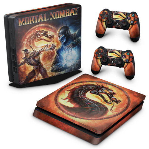 Capa Case e Skin Adesivo Xbox One Slim X Controle - Mortal Kombat X -  Subzero no Shoptime