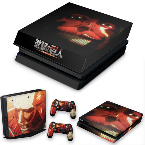 Capa Case e Skin Adesivo PS4 Controle - Attack On Titan - shingeki no kyojin  #A com o Melhor Preço é no Zoom