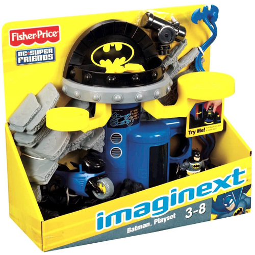 Imaginext dc Super Friends Observatorio do Batman Fisher Price Mattel em Promocao na Americanas