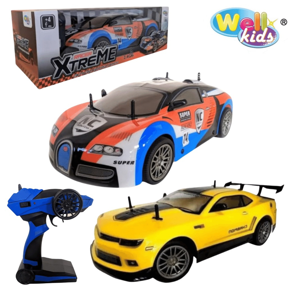 Carro de brinquedo de controle remoto para crianças, luzes elétricas,  música, carrinho de fast food, modelo