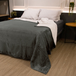 Cobertor com sherpa glamour appel casal 180X220CM