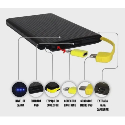 Carregador Power Bank 10.000mah Ultra Rápido com 3 Saídas Portátil é boa?