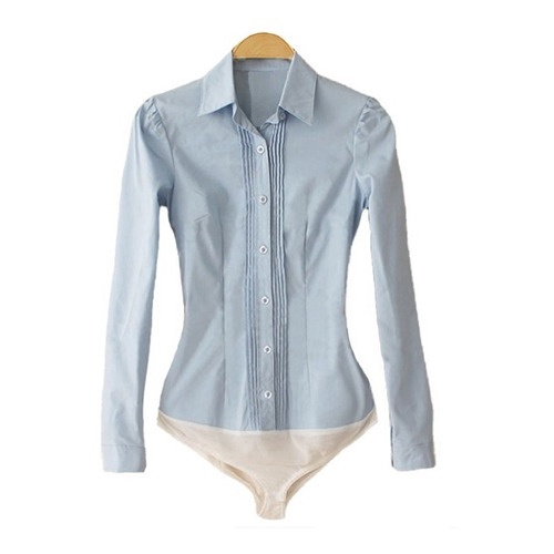 Camisa Social Body Feminina Manga Longa Ou Curta Tipo Colan na Americanas Empresas