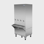 Bebedouro Industrial de Coluna B200 em Aço Inox Polido 200L c/ 4 Torneiras - Frisbel