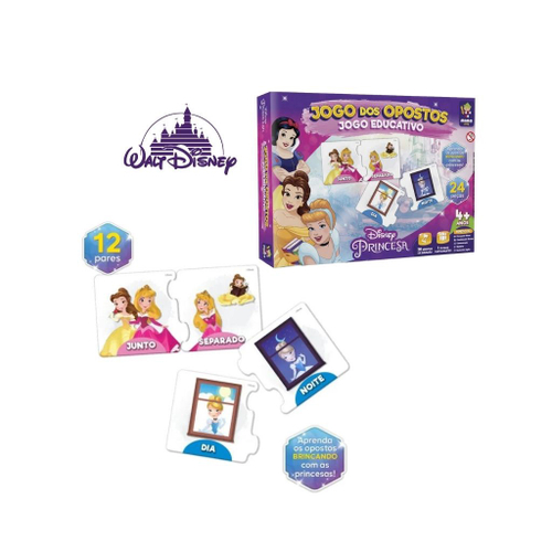 Jogos Educativos Disney Princesas - Aprenda Brincando - Vários