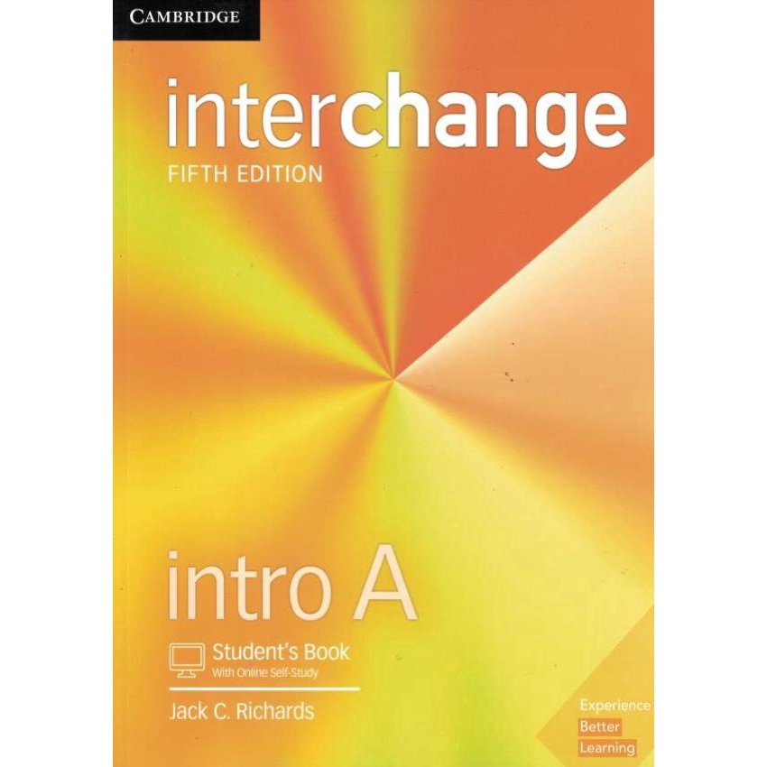 Interchange Intro A Student'S Book With Online Self-Study - 5Th Ed Em ...