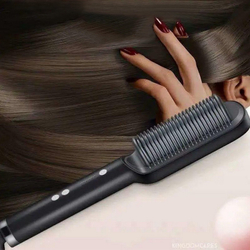 Escova alisadora de cabelos Fast Hair Straightener 110V-240V é boa?