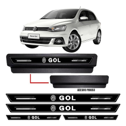 Soleira De Porta Protetora Gol G3 G4 G5 G6 G7- Kit Preto 8pç é boa?
